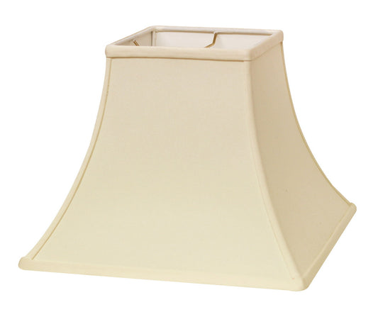 Slant Square Bell Hardback Lampshade with Washer Fitter, Egg