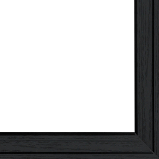 "Bluebird Snowman" by Kim Norlien, Ready to Hang Framed Print, Black Frame