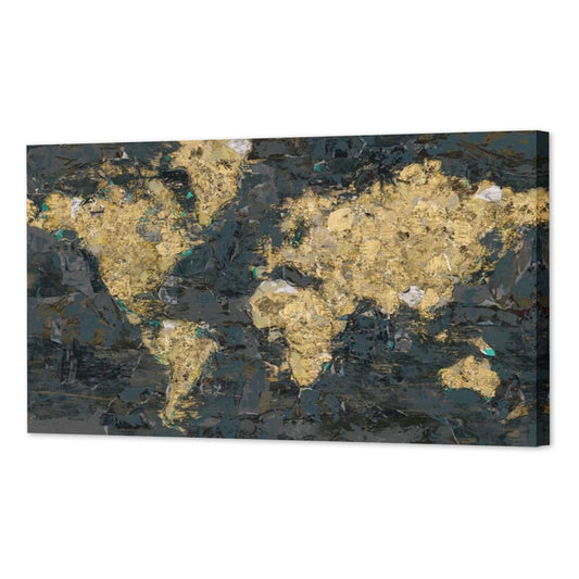 Golden Globe, Fine Art Giclee Print on Gallery Wrap Canvas, 50" x 30"