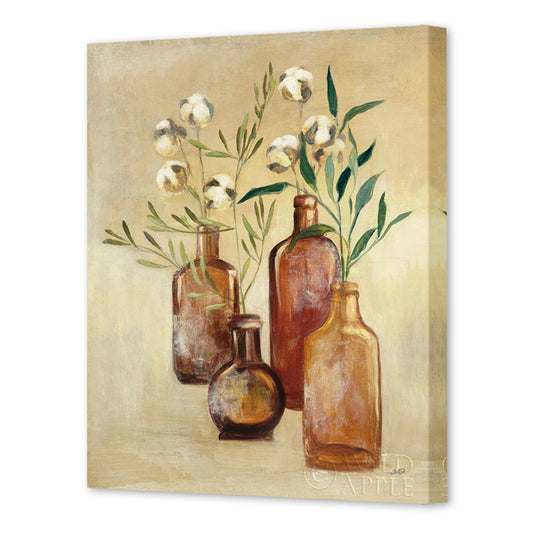 Cotton Still Life II, Fine Art Giclee Print on Gallery Wrap Canvas, 30" x 38"