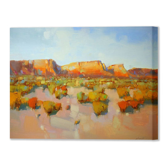 Canyon View, Fine Art Giclee Print on Gallery Wrap Canvas, 24" x 16"