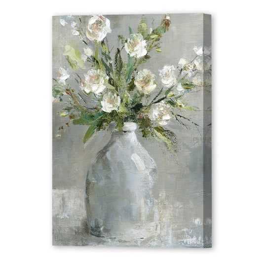 Country Bouquet, Fine Art Giclee Print on Gallery Wrap Canvas, 30" x 45"