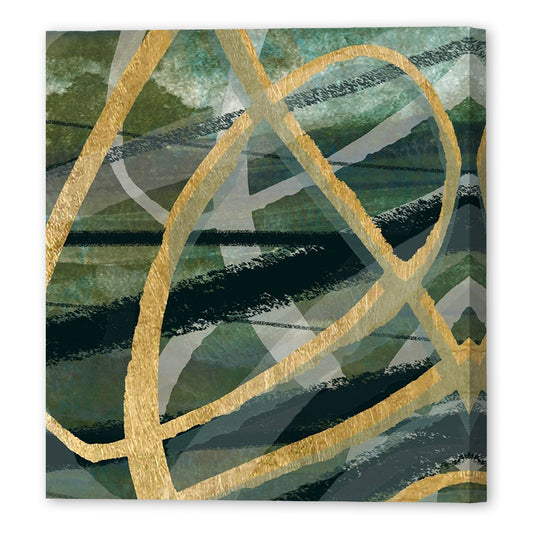 Balla In Grigio I, Fine Art Giclee Print on Gallery Wrap Canvas, 32" x 32"