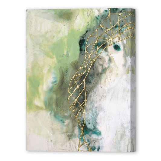 Gold Illusion I, Fine Art Giclee Print on Gallery Wrap Canvas, 30" x 38"