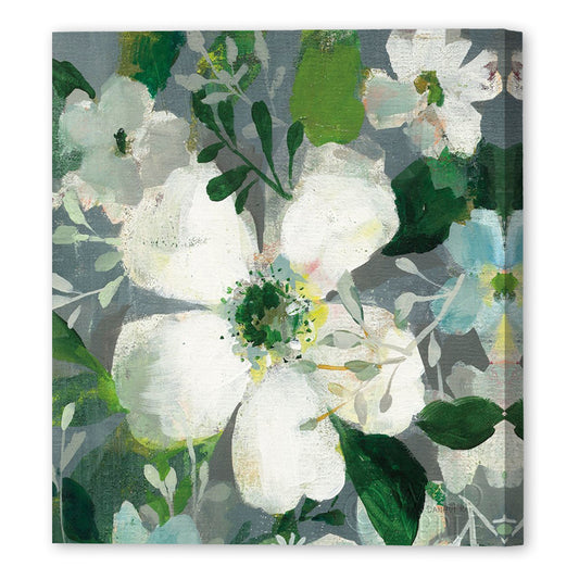 Anemone And Friends II, Fine Art Giclee Print on Gallery Wrap Canvas, 24" x 24"