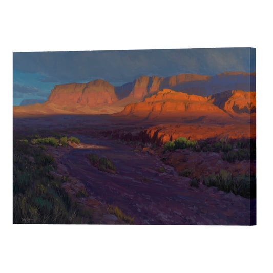 Emerging, Fine Art Giclee Print On Gallery Wrap Canvas, 24" x 36"