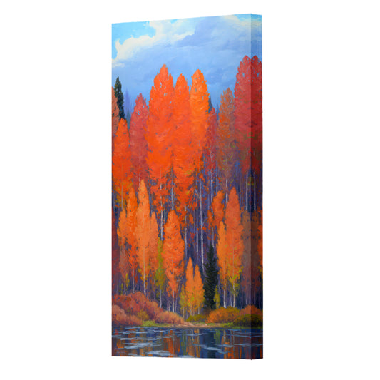 Celebration, Fine Art Giclee Print On Gallery Wrap Canvas, 40" x 20"