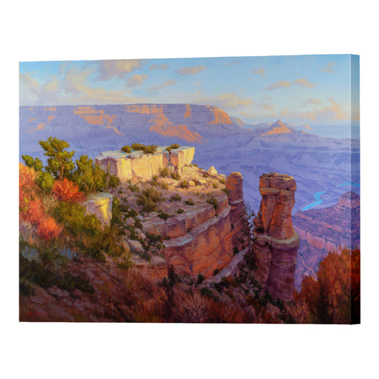 Castles In The Sky, Fine Art Giclee Print On Gallery Wrap Canvas, 30" x 40"