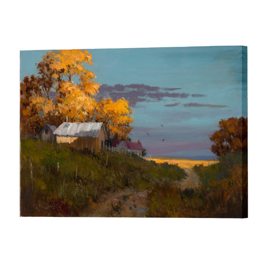 Home Covey, Fine Art Giclee Print On Gallery Wrap Canvas, 24" x 32"
