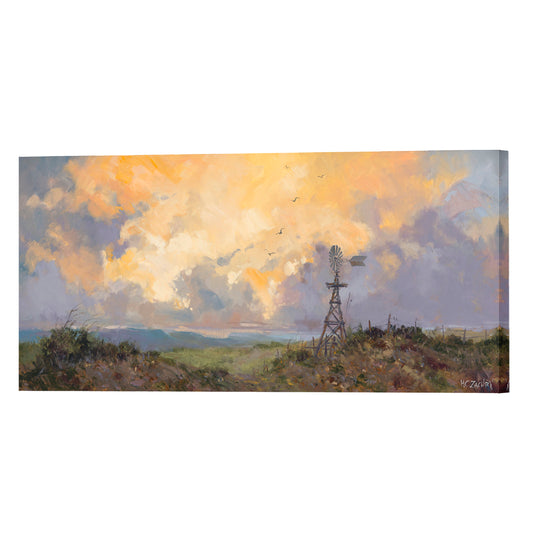 Life Saver, Fine Art Giclee Print On Gallery Wrap Canvas, 15" x 30"