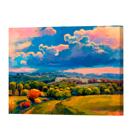 Boundless, Fine Art Giclee Print On Gallery Wrap Canvas, 24" x 30"
