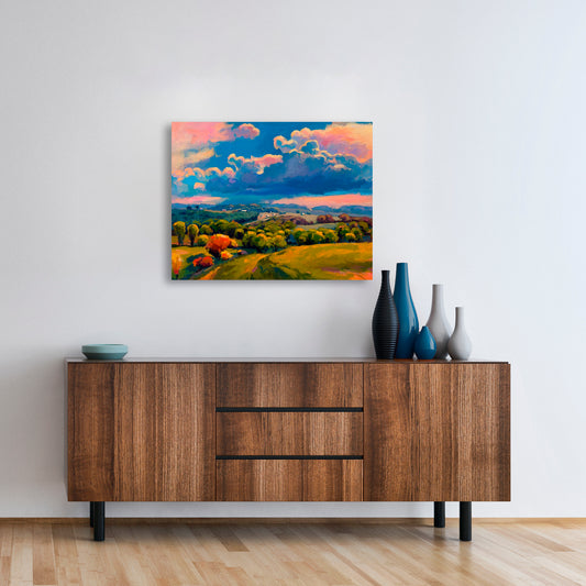 Boundless, Fine Art Giclee Print On Gallery Wrap Canvas, 24" x 30"