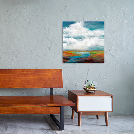 Can'T Resist, Fine Art Giclee Print On Gallery Wrap Canvas, 24" x 24"