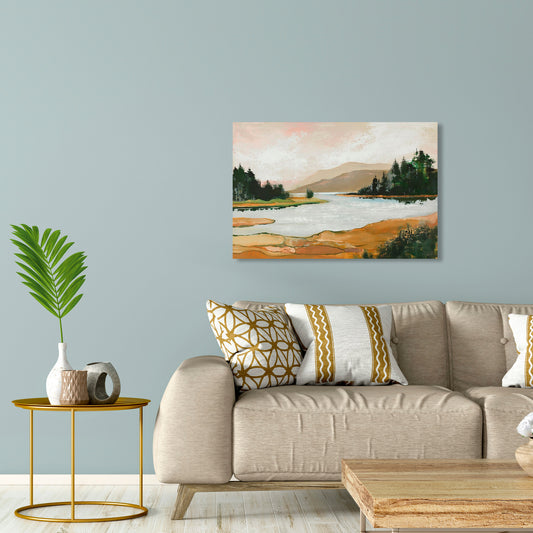 In Quiet Places 2, Fine Art Giclee Print On Gallery Wrap Canvas, 24" x 36"