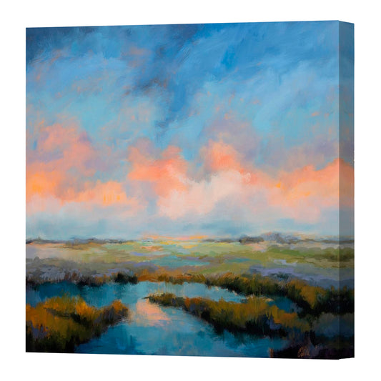 We Know It So Well, Fine Art Giclee Print On Gallery Wrap Canvas, 24" x 24"
