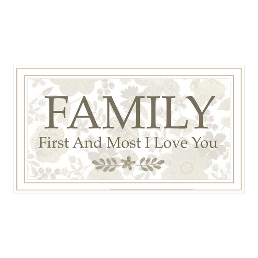 "Family" by Annie LaPoint, Ready to Hang Framed Print, White Frame