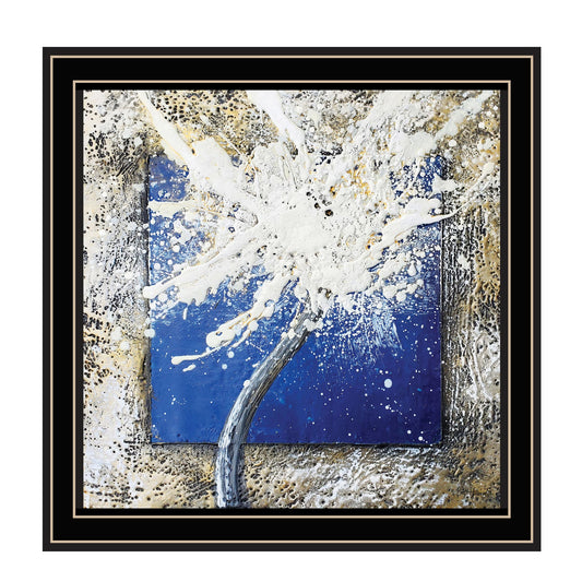 "What Happened?" by Britt Hallowell, Ready to Hang Framed Print, Black Frame