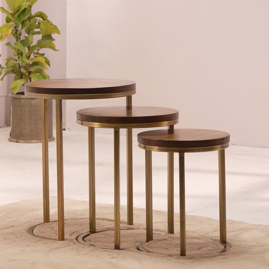 Mandal Nesting Table Trio