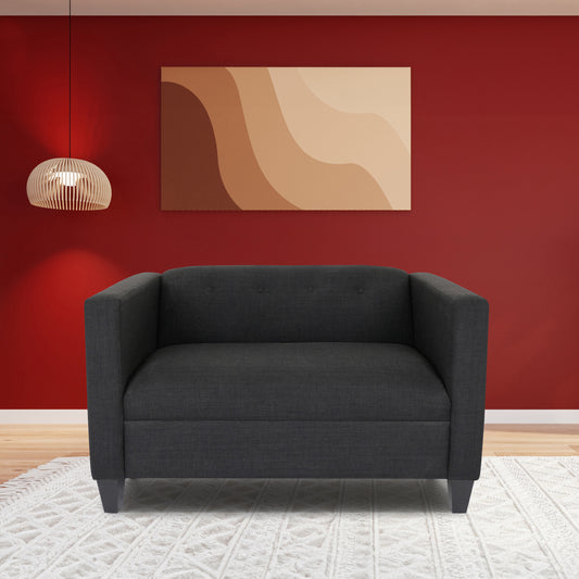 Coast to Coast Sofas Broadway Bennet Black Loveseat Sofa