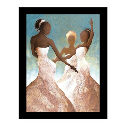 "Celebration" by Cloverfield & CO., Ready to Hang Framed Print, Black Frame