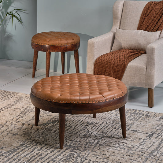 Chaney Round Ottoman