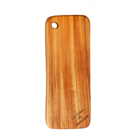Fab Slabs Natural Solid Wood Cutting Board, Wooden Cutting Boards for Kitchen, Small Cutting Board for Meat, Wooden Chopping Board, 15.75" x 6.7"