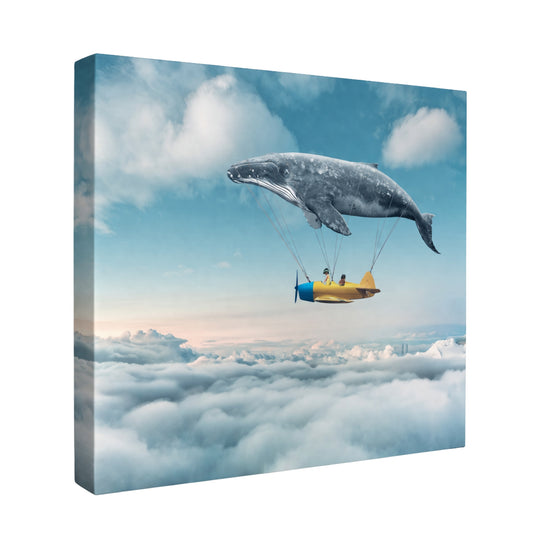 Imagination Takes Flight - Fine Art Giclee Print on Gallery Wrapped Canvas, 15" x 20"