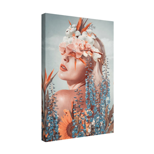 Sun Kissed Paradise - Fine Art Giclee Print on Gallery Wrapped Canvas, 36" x 27"