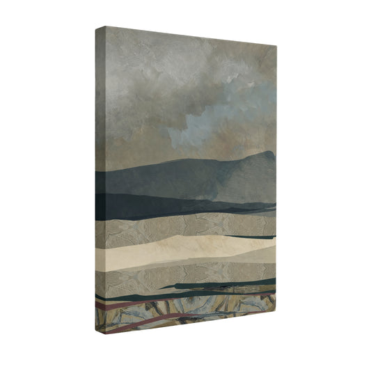 Rocky Abstract - Fine Art Giclee Print on Gallery Wrapped Canvas, 24" x 18"