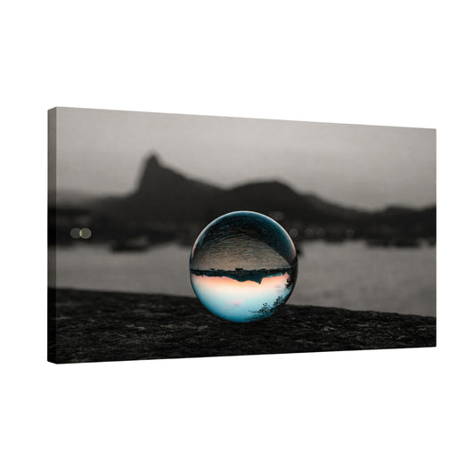 Reflections at Dusk - Fine Art Giclee Print on Gallery Wrapped Canvas, 15" x 20"