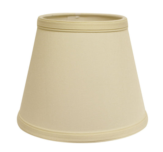 Slant Empire Hardback Lampshade with Washer Fitter, Egg, 14" x 19" x 10.75"