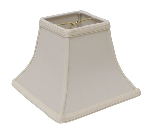 Slant Square Bell Hardback Lampshade with Bulb Clip, Egg
