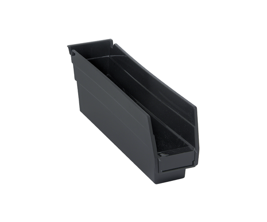 Quantum Storage Systems Economy Shelf Part Organizer Bins QSB100BKCS