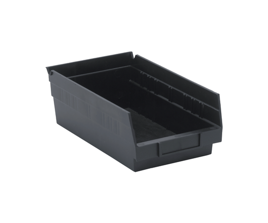 Quantum Storage Systems Economy Shelf Part Organizer Bins QSB102BKCS