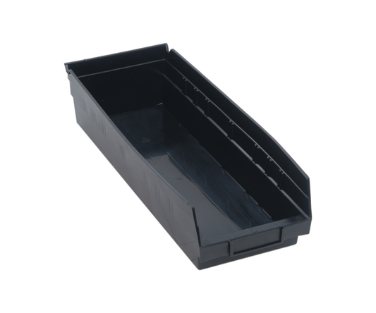 Quantum Storage Systems Economy Shelf Part Organizer Bins QSB104BKCS