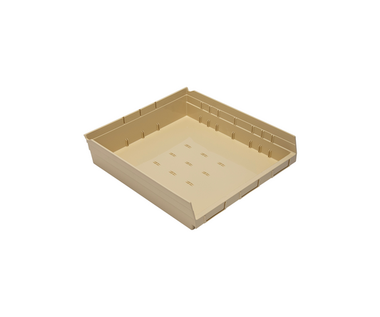 Quantum Storage Systems Economy Shelf Part Organizer Bins QSB122IVCS