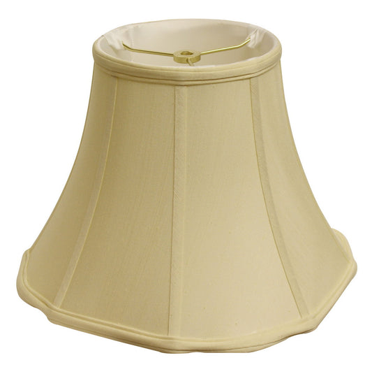 Slant Fancy Octagon Softback Lampshade, Antique White, 16"x16"x11.25"