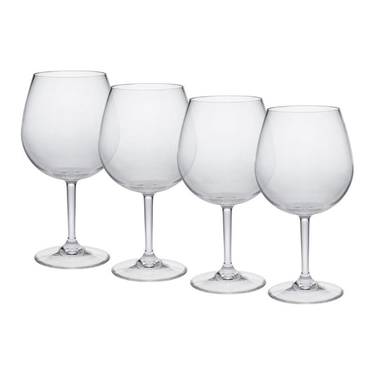 Tritan Wine Glasses Set of 4, 23oz, Clear