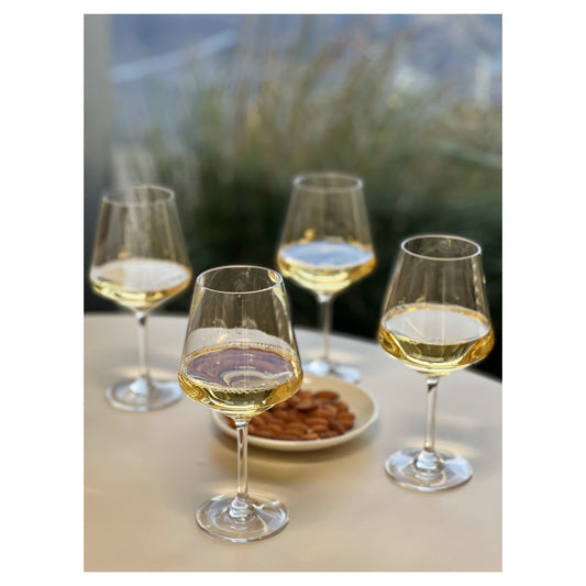 Tritan Lexington Wine Glasses Set of 4, 15oz, Clear