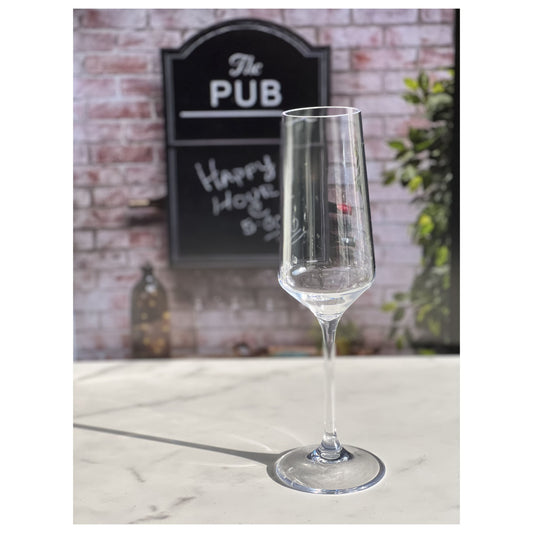 Tritan Lexington Champagne Flutes Set of 4, 10oz, Clear