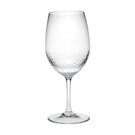 Tritan Hammer Wine Glasses Set of 4, 20oz, Clear