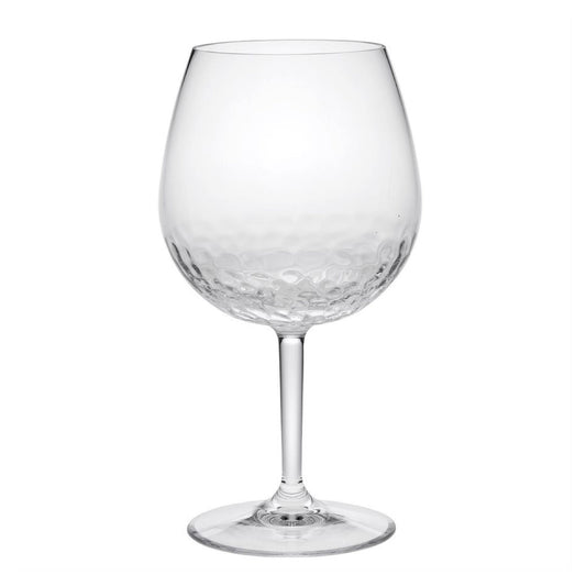 Tritan Hammer Wine Glasses Set of 4, 22oz, Clear