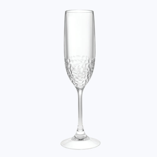 Tritan Lexington Champagne Flutes Set of 4, 6oz, Clear