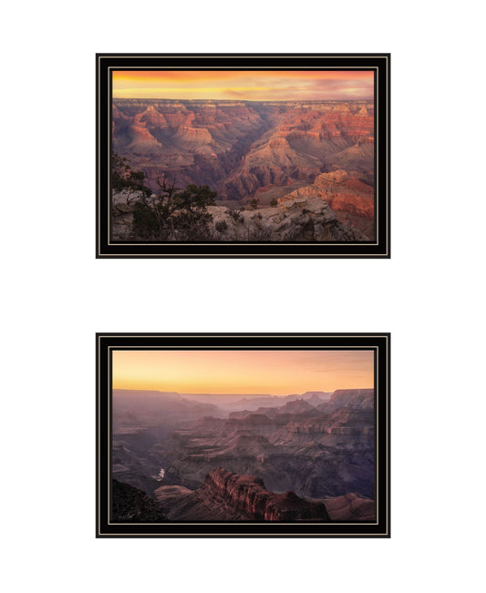Trendy Decor 4U ÒColors of the Grand CanyonÓ Framed Wall Art for Living Room, Wall Art Print for Home Decor, Bedroom Wall Art by Martin Podt