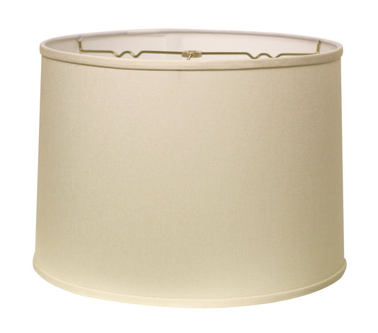 Slant Retro Drum Hardback Lampshade with Washer Fitter, Egg