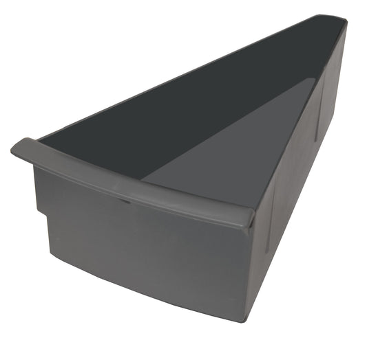 Durham Mfg Rotabin Plastic Pan for 34" Unit, Gray