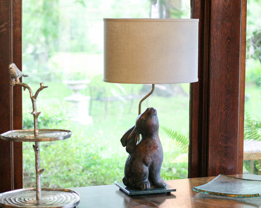 Slant Retro Oval Hardback Lampshade with Washer Fitter, Heather, 8" x 12" x 8"