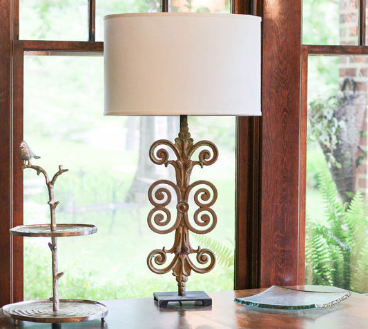 Slant Retro Oval Hardback Lampshade with Washer Fitter, White