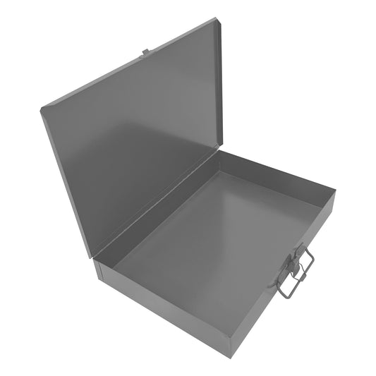 Durham Mfg Small Steel Compartment Box (Empty Shell), Gray