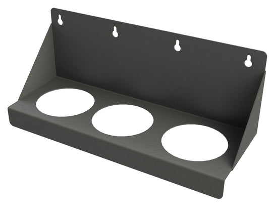Durham Mfg Welding Rod Rack, Holds 3 Rods, Gray